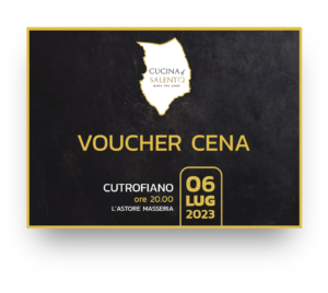 Voucher cena degustazione